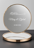 Plateau ou boîte à alliances Création Oriental Hajar avec motifs ornementaux pour mariage ou cérémonie.