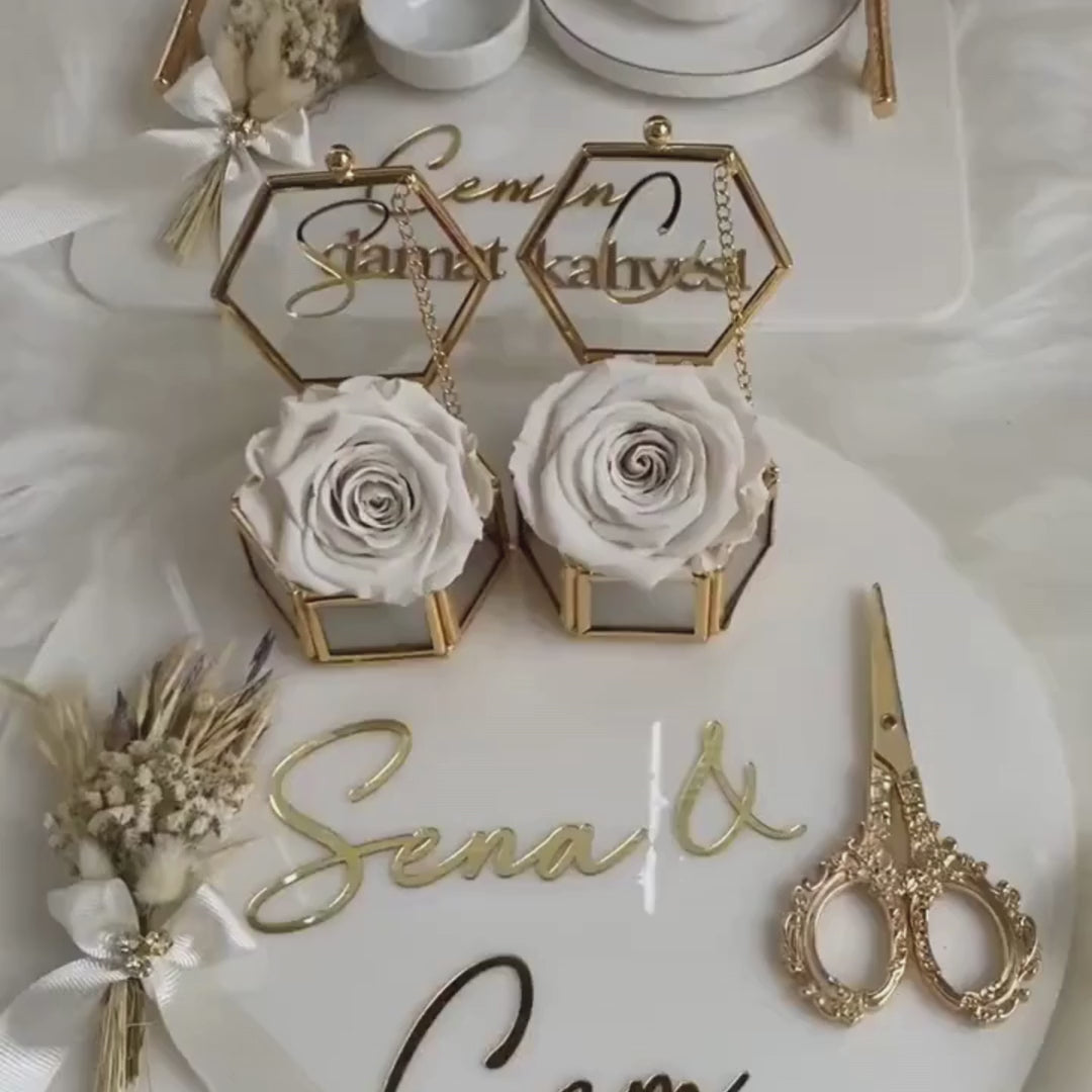 Plateau de fiançailles Rym